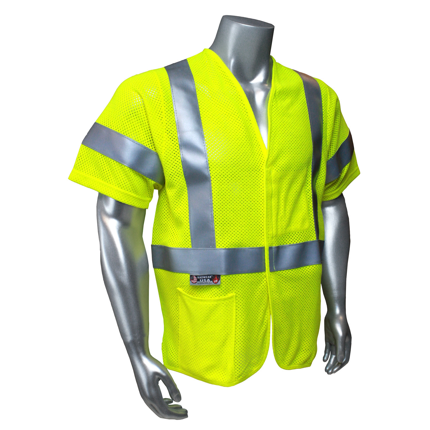 SV973VGMFR Premium Mesh Modacrylic FR Class 3 Vest Ladd Safety